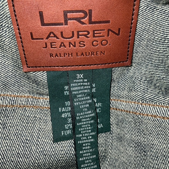 **FALL SALE** LRL Denim Jacket - Picture 4 of 5